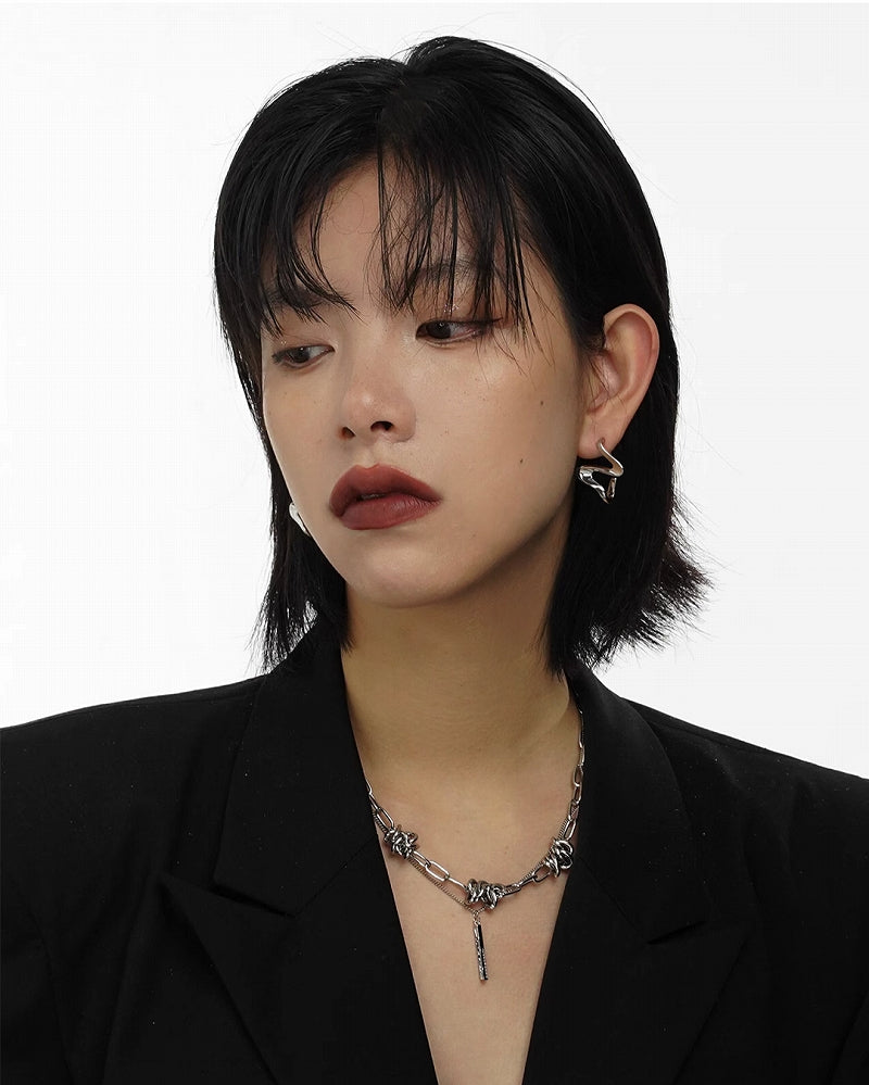 Silk Ribbon Earrings