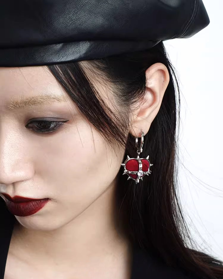 [OCTO VITA] Evil Girl Crazy Flower Earrings01 pg698