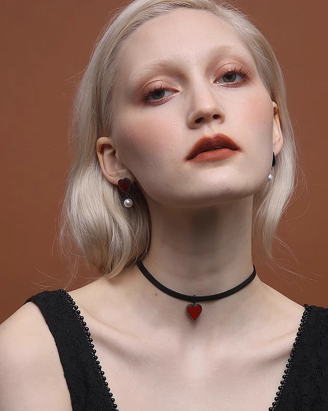 【Hard Candy】Lucky Cards Agate Choker pg1138