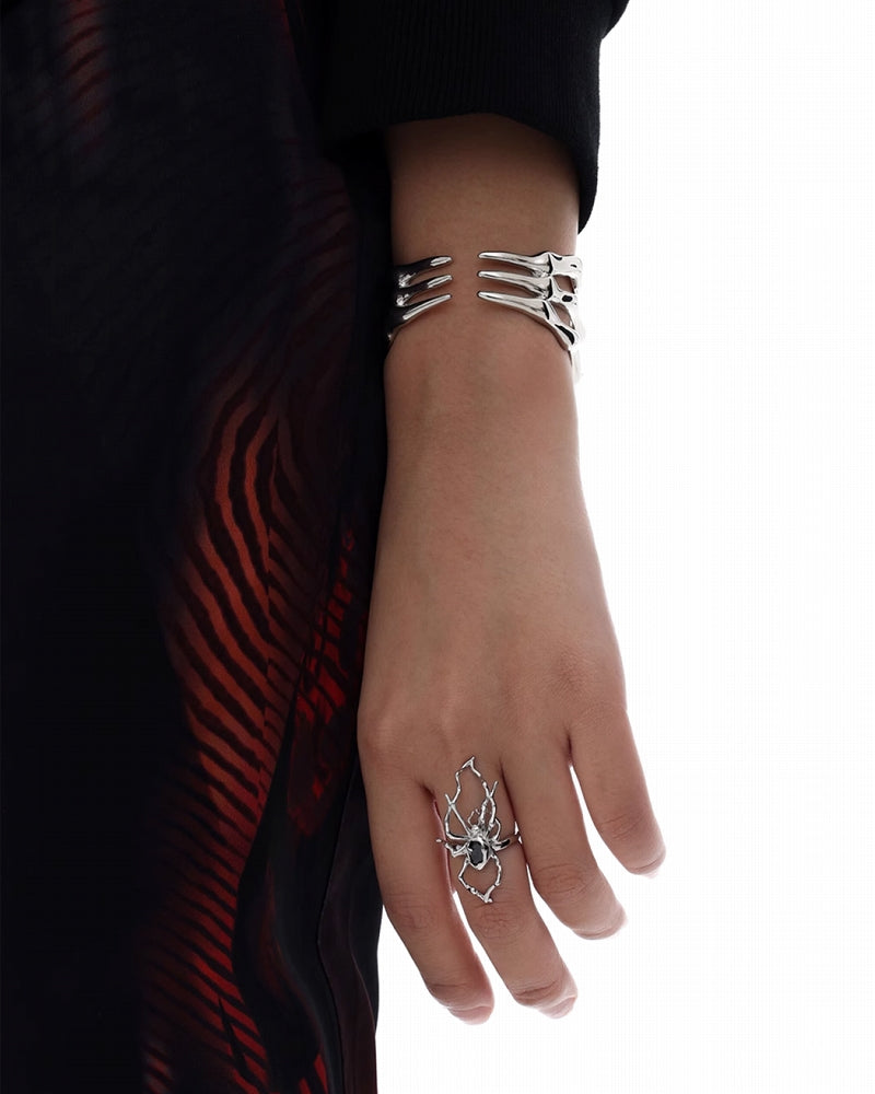 【SUMIYAKI】Taboo Spider Web Bracelet pg1828