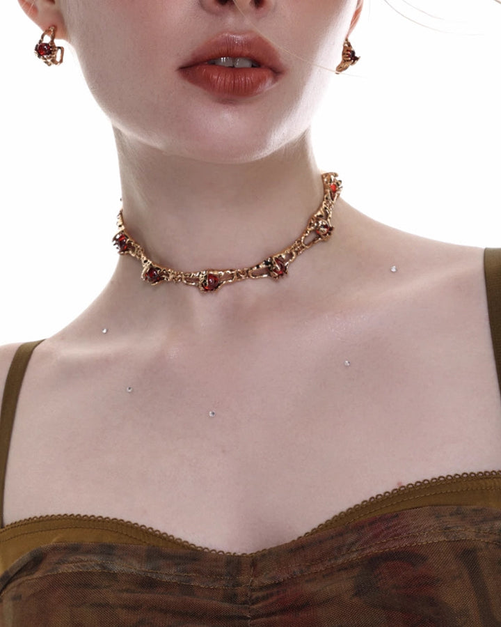 【SUMIYAKI】Relaxation Dune Choker pg1460