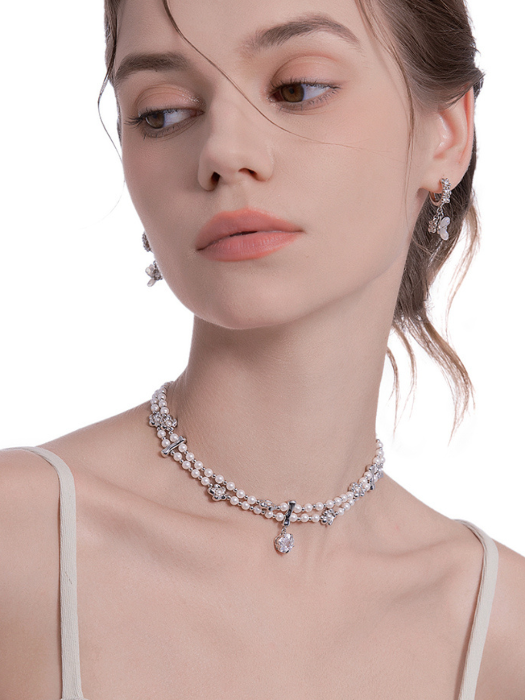 【MASW】Secret Garden Pearl Choker pg1575