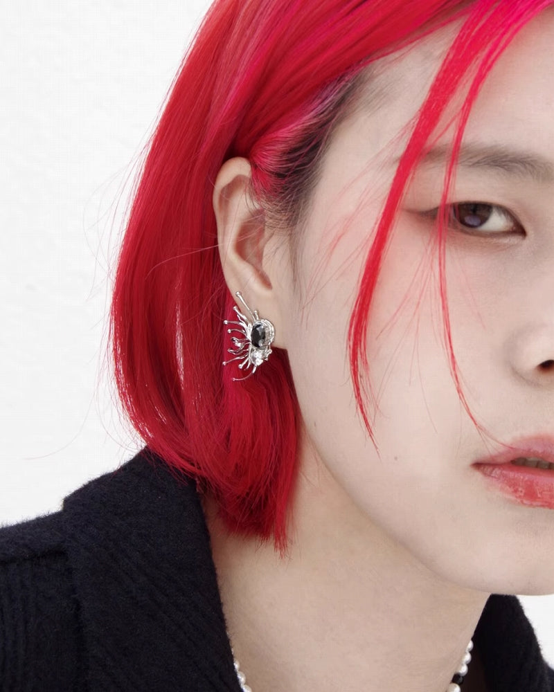 [Esak∞chi]Black Butterfly Earrings pg162