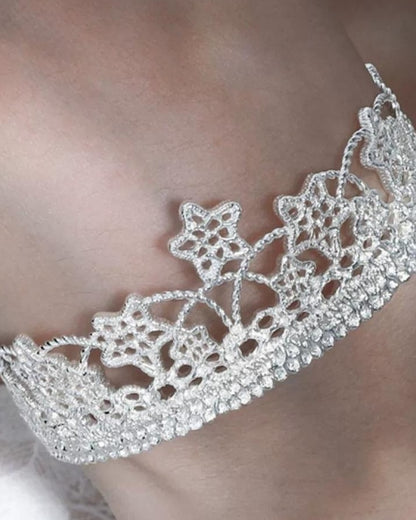 Baroque Starlight Lace Bracelet