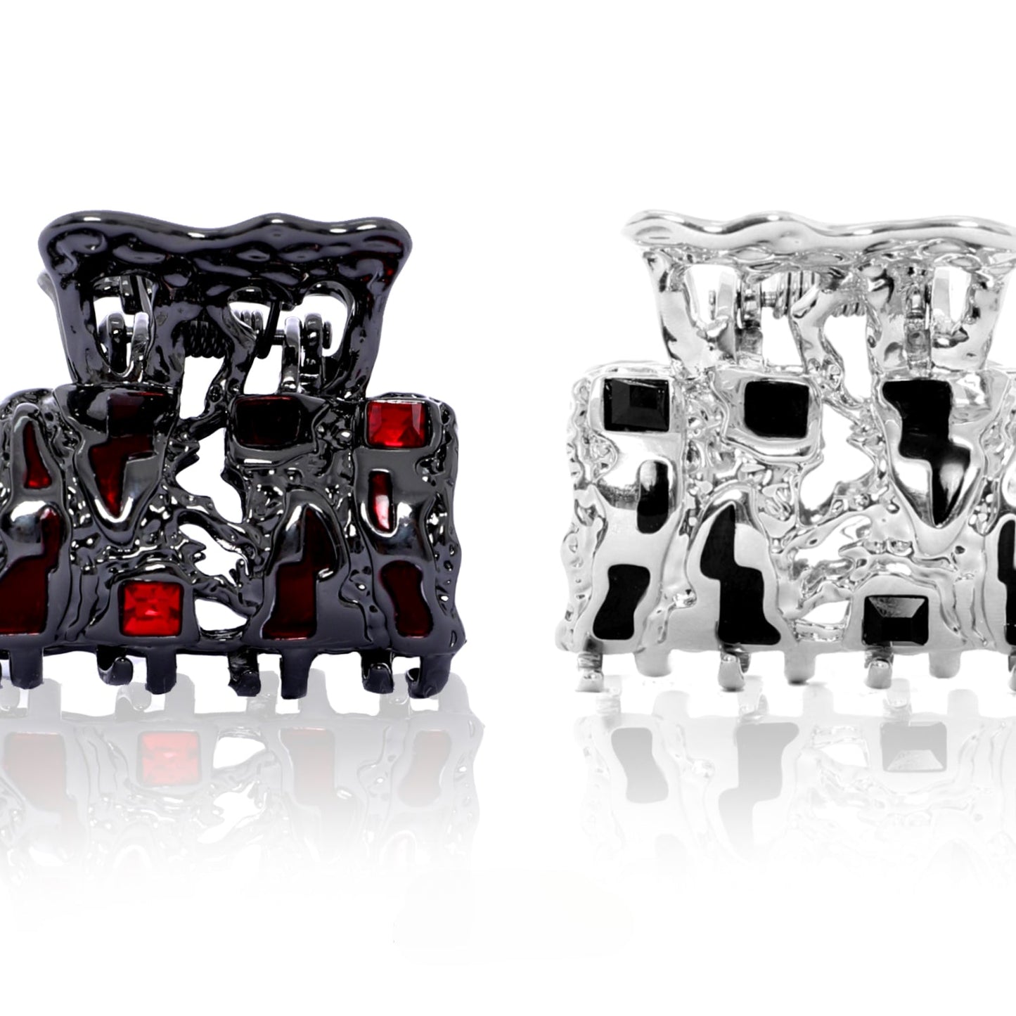 [1ST XULIE] Melting Checker Hair Clip pg1188