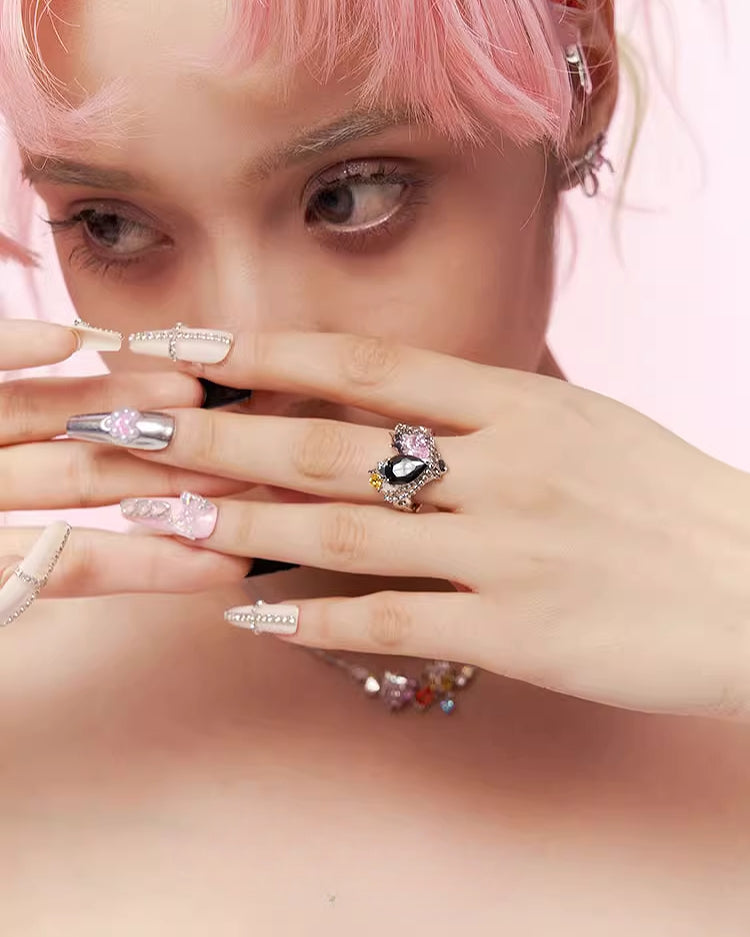 [OCTO VITA] Cake Treasure Party Heart Ring pg368