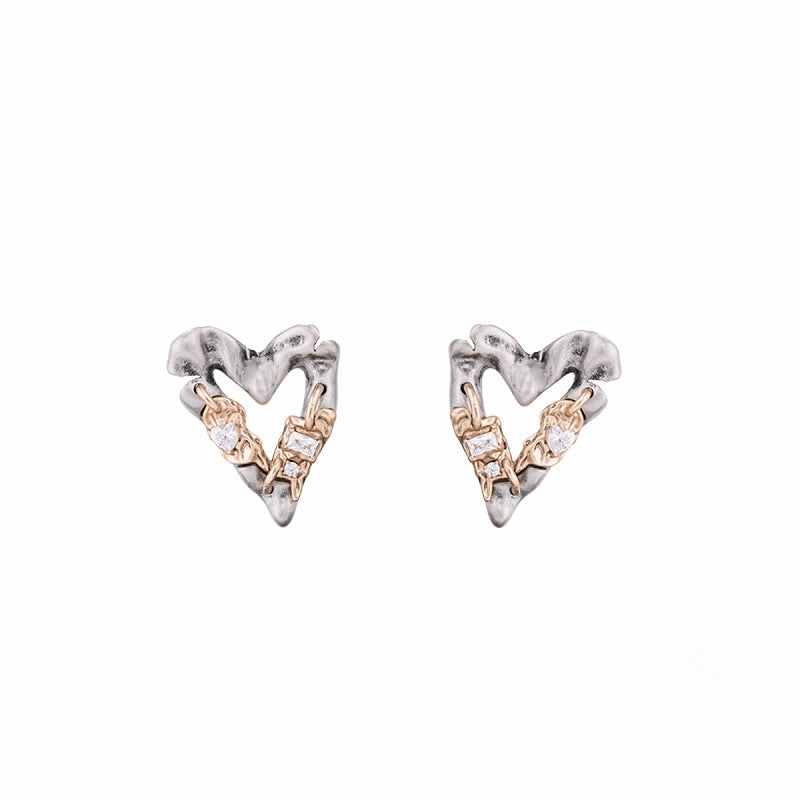 【SUMIYAKI】Lava Heart Earrings01 pg1055
