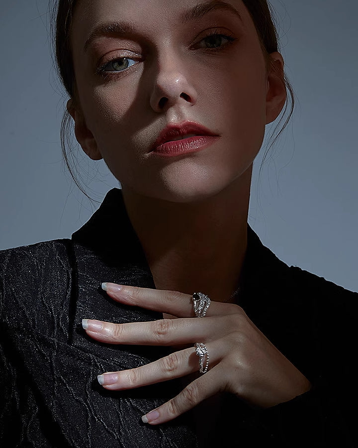 [FAITMAIN] Lunar Eclipse Stone Branch Hollow Ring pg1158