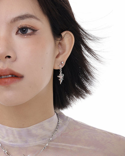[SUMIYAKI] Star Twine Tree Earrings pg1765