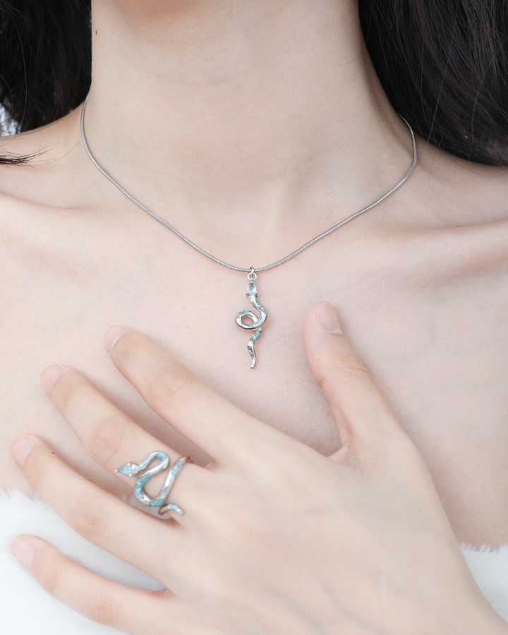 【1ST XULIE】Frozen Snake Necklace02 pg851