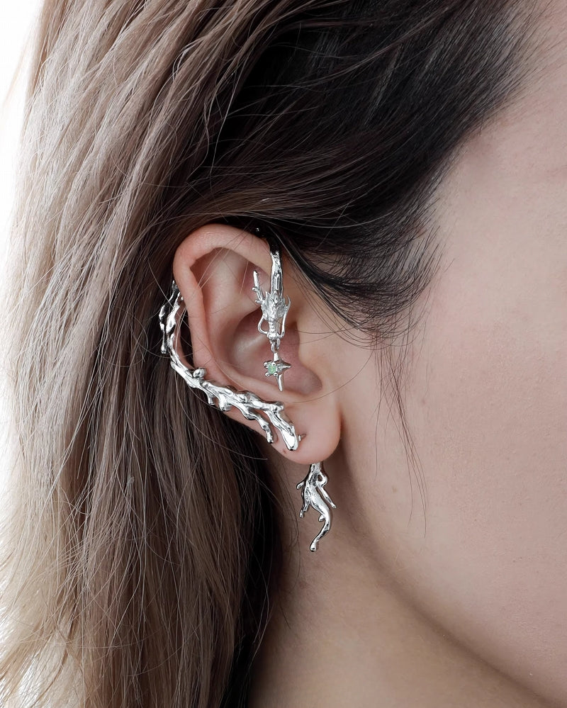 [1ST XULIE] Wandering Dragon Earring pg1957