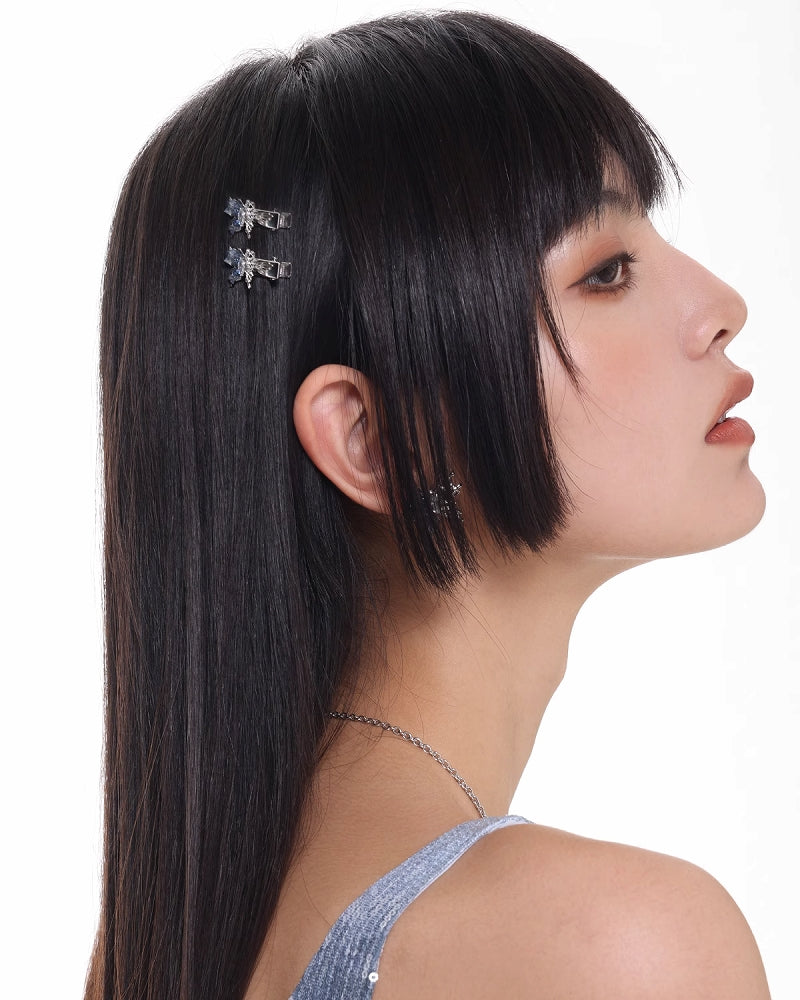 【SUMIYAKI】Galaxy Butterfly Hair Clip pg864