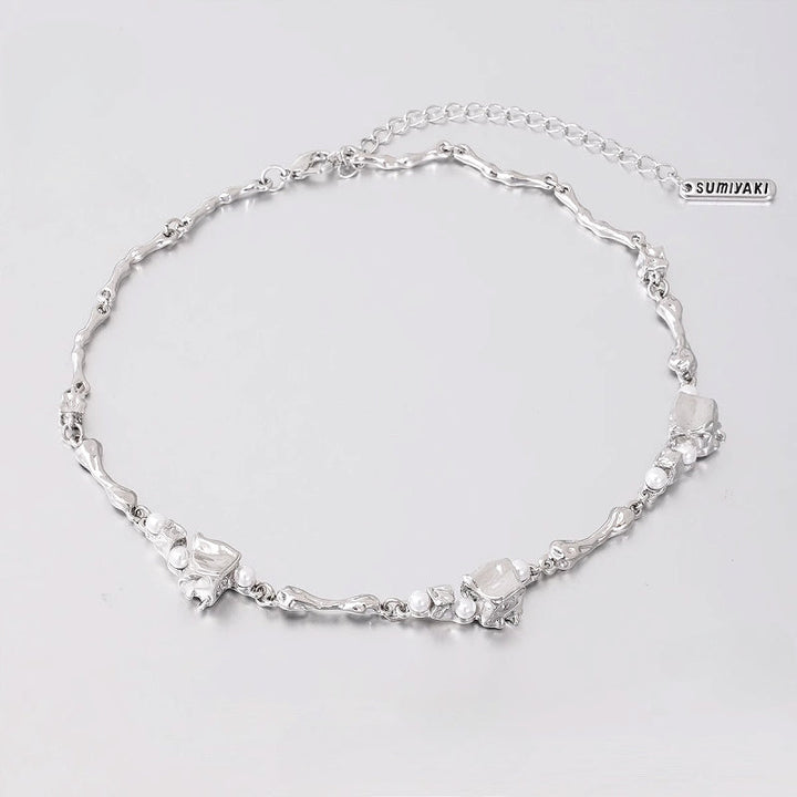 【SUMIYAKI】Lava Cube Ice Necklace pg1050