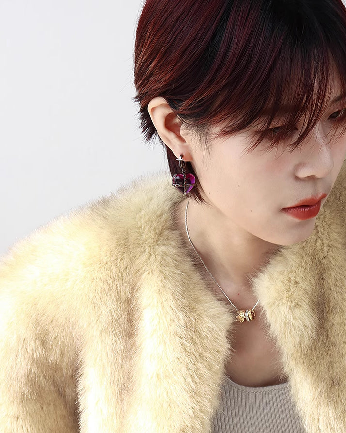 [Esak∞chi]Taboo Love Heart Earrings pg1821