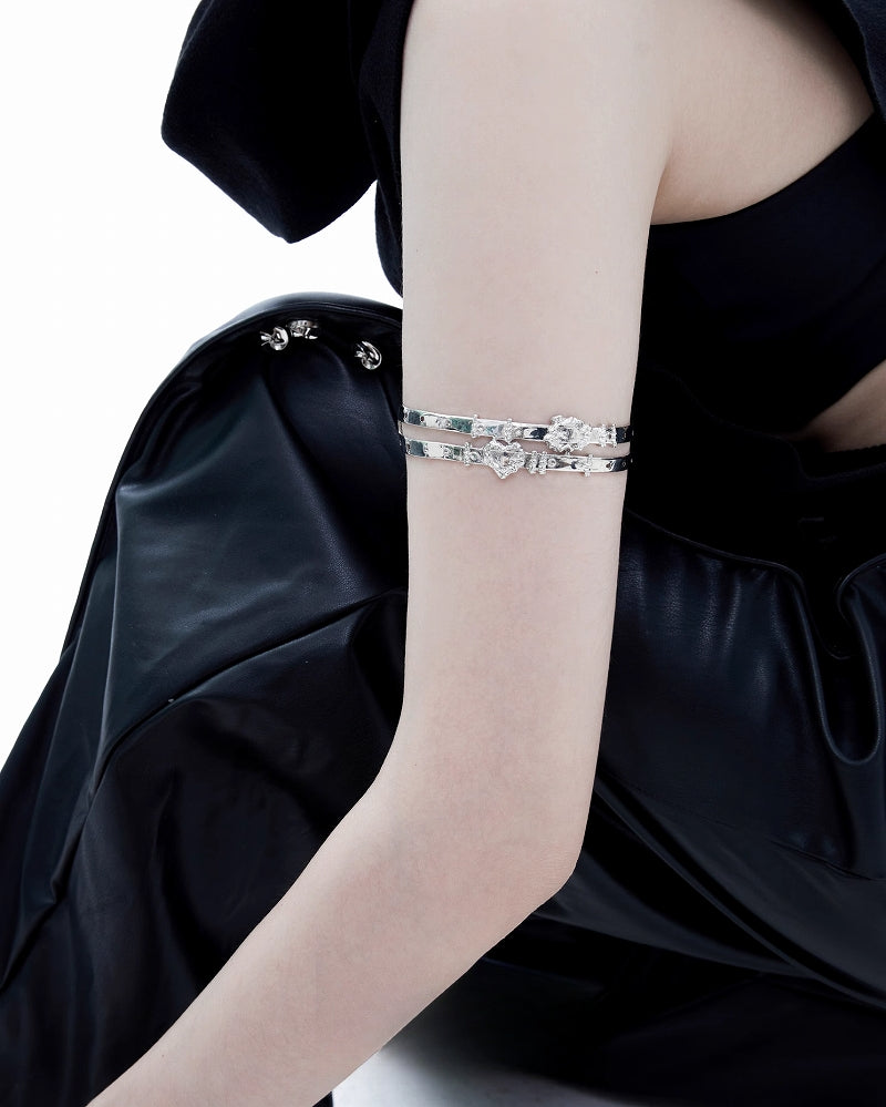 [1ST XULIE]Dopamine Color Treasure Denim Bracelet pg596