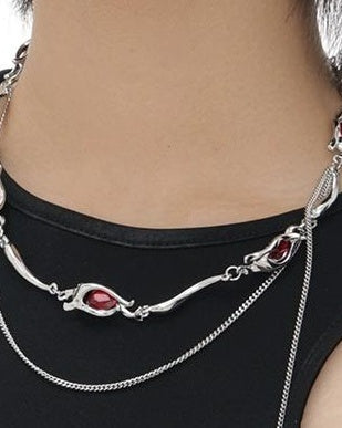 Blood Drop Design Earrings