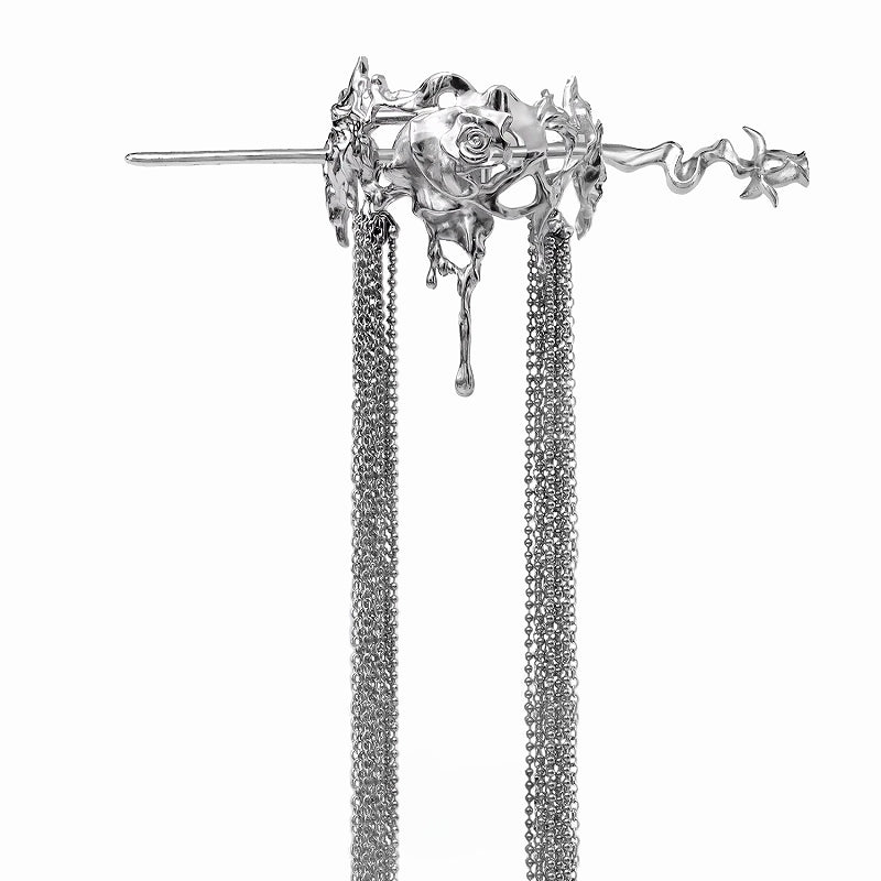 [1ST XULIE] Rose Tassel Hairpin pg1521