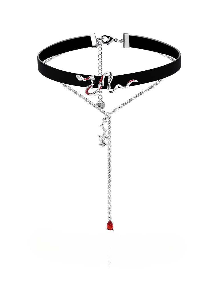 Red Snake Choker