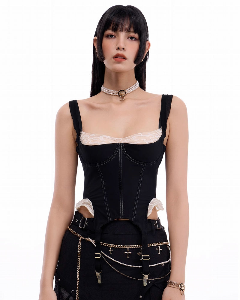 Suanni Lion Head Pearl Choker