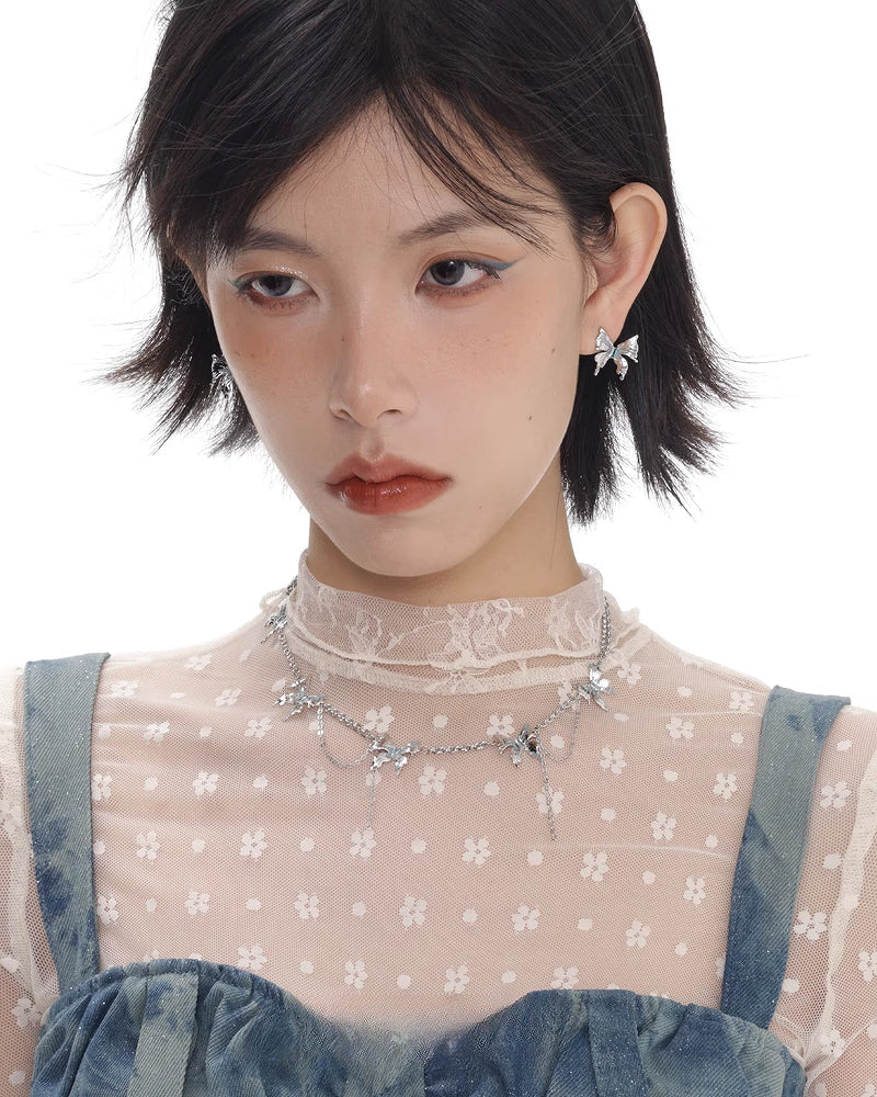 [SUMIYAKI] Alien Butterfly Necklace pg31