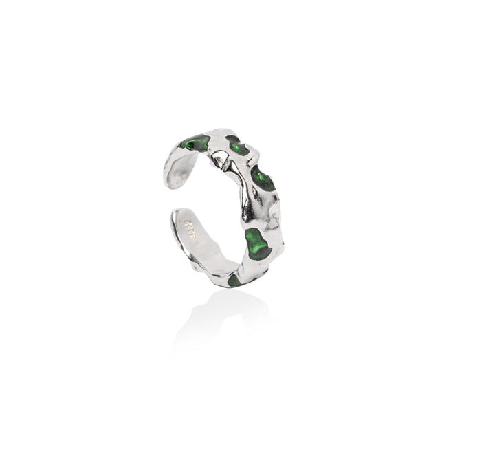 【1ST XULIE】Green Snake Ring02 pg954