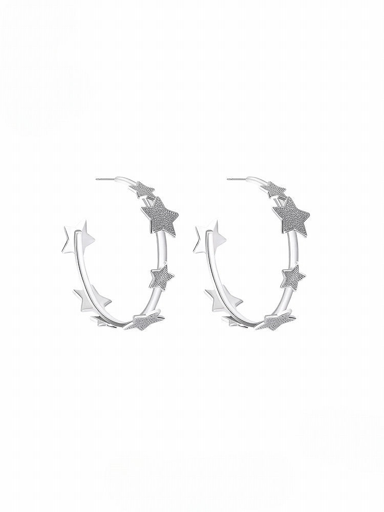 Star Galaxy Earrings 01