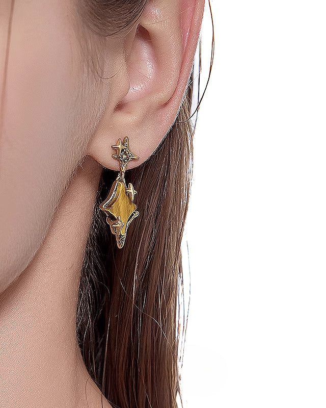 [MASW] Nostalgia Star Earrings pg1306