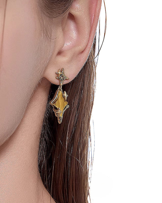 [MASW] Nostalgia Star Earrings pg1306