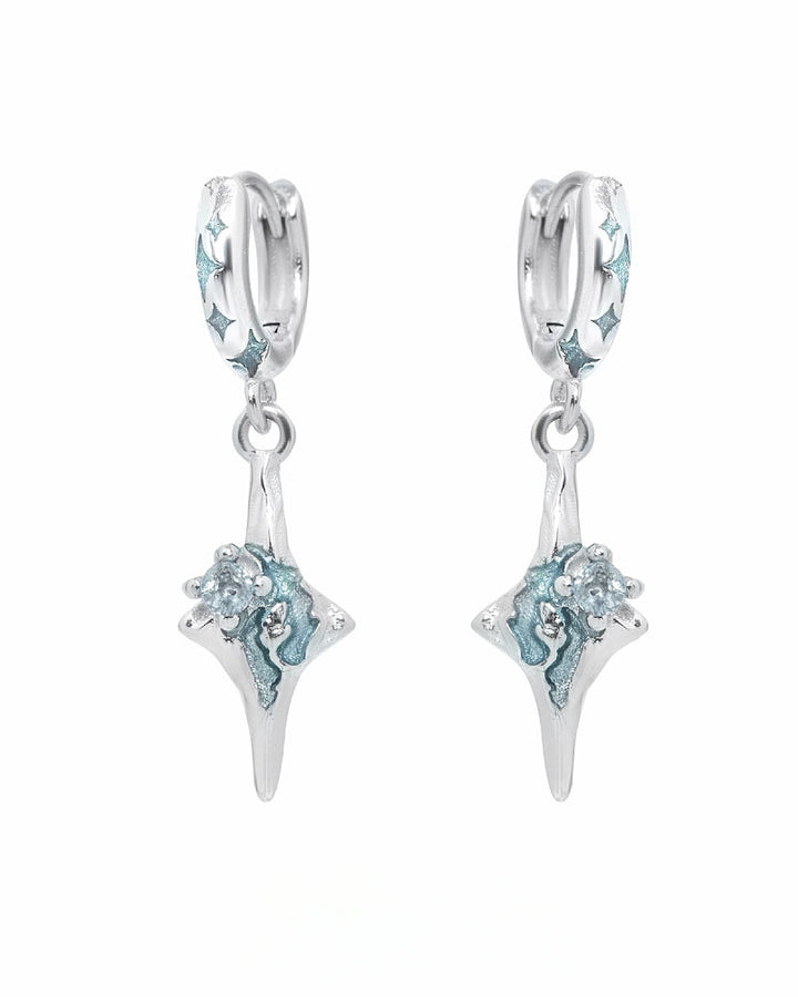 【1ST XULIE】Sea Starry Sky Earrings pg1548