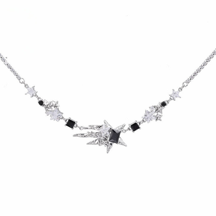 [SUMIYAKI] Meteor Black Necklace pg1215