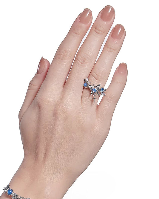 [MASW] Butterfly Dance Star Blue Ring pg300