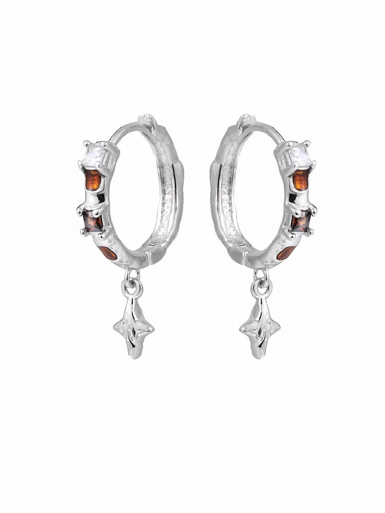 [1ST XULIE] Star Cross Earrings pg1715