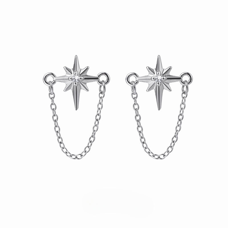 Light Domain Star Earrings 02