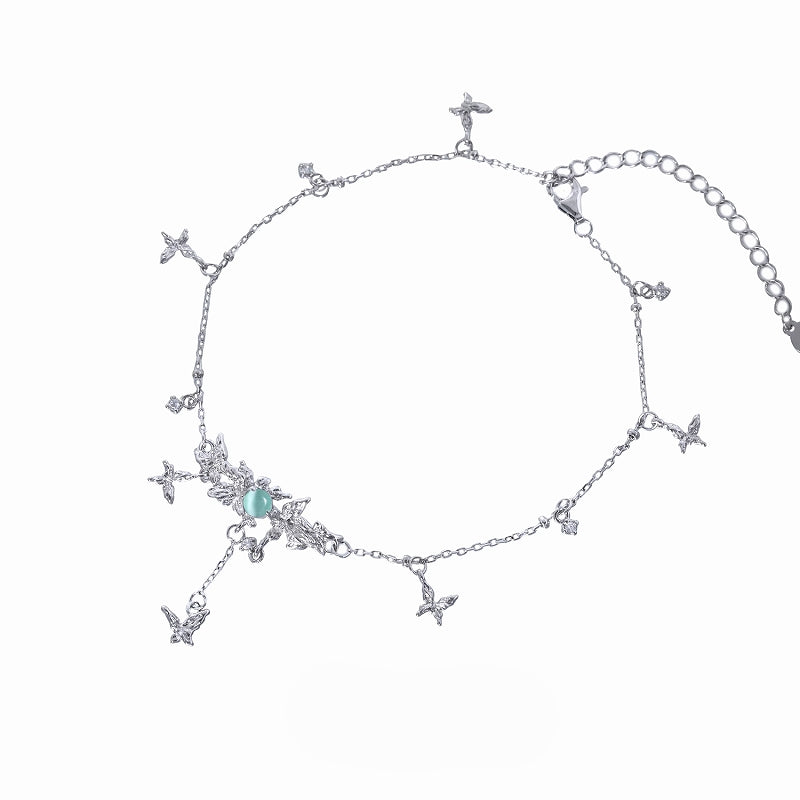 【1ST XULIE】Fog Butterfly Forest Anklet pg780