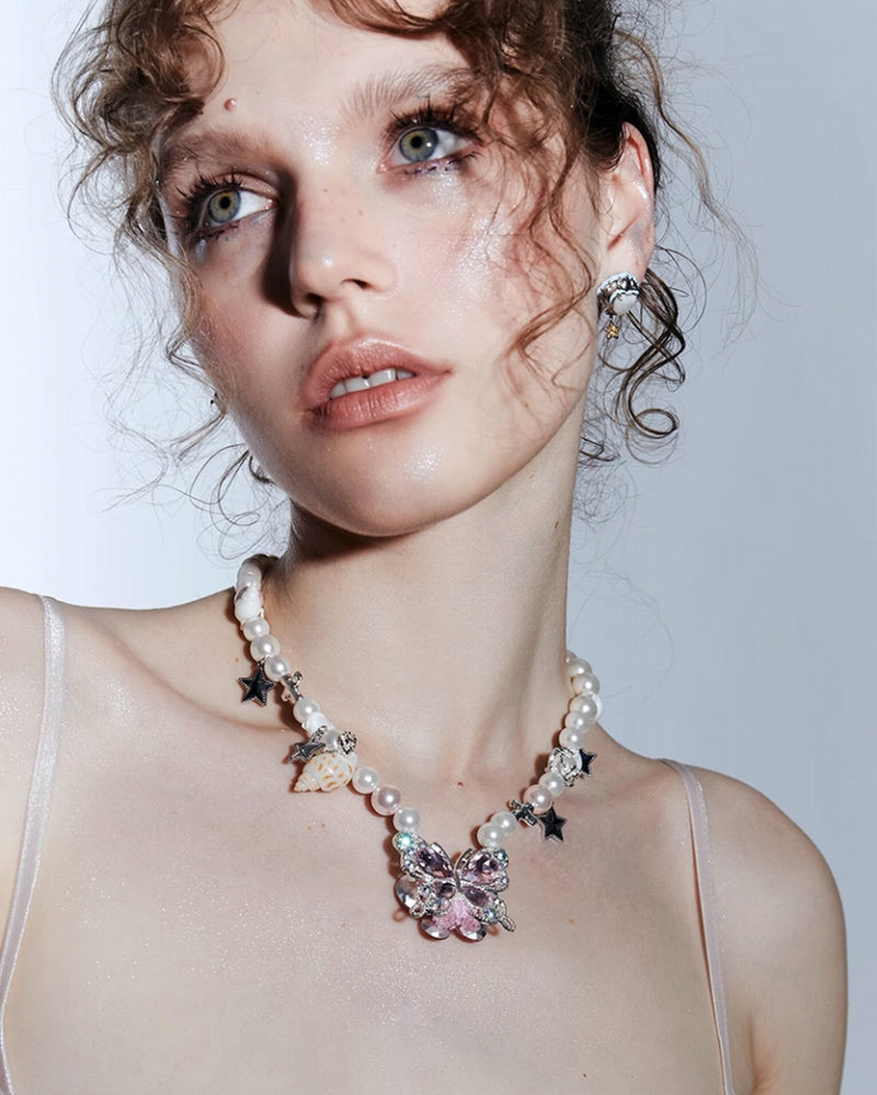 [OCTO VITA] Seaside Girl Butterfly Necklace pg1560