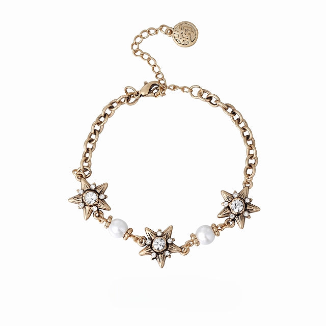 [1ST XULIE] Literary Fosun Retro Star Bracelet pg1094