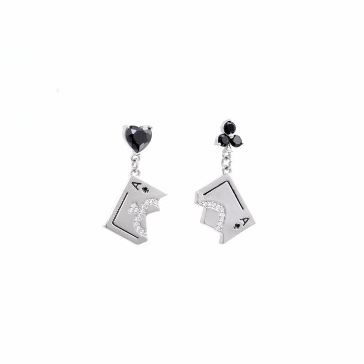 【SUMIYAKI】Poker Earrings pg1392