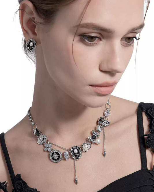 [MASW] Basic Retro Interlocking Necklace pg129