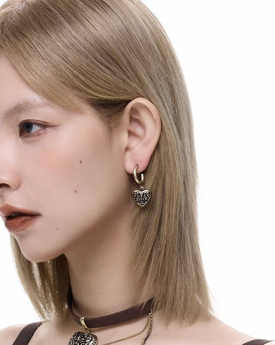 【SUMIYAKI】Caramel Love Earrings pg377