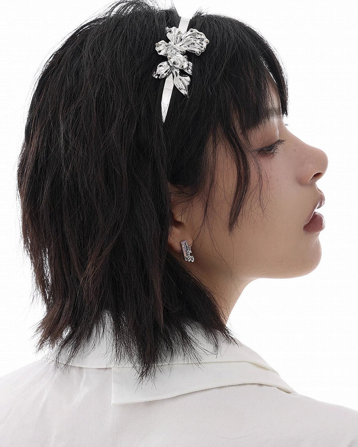 【SUMIYAKI】Metal Flower Headband pg1207