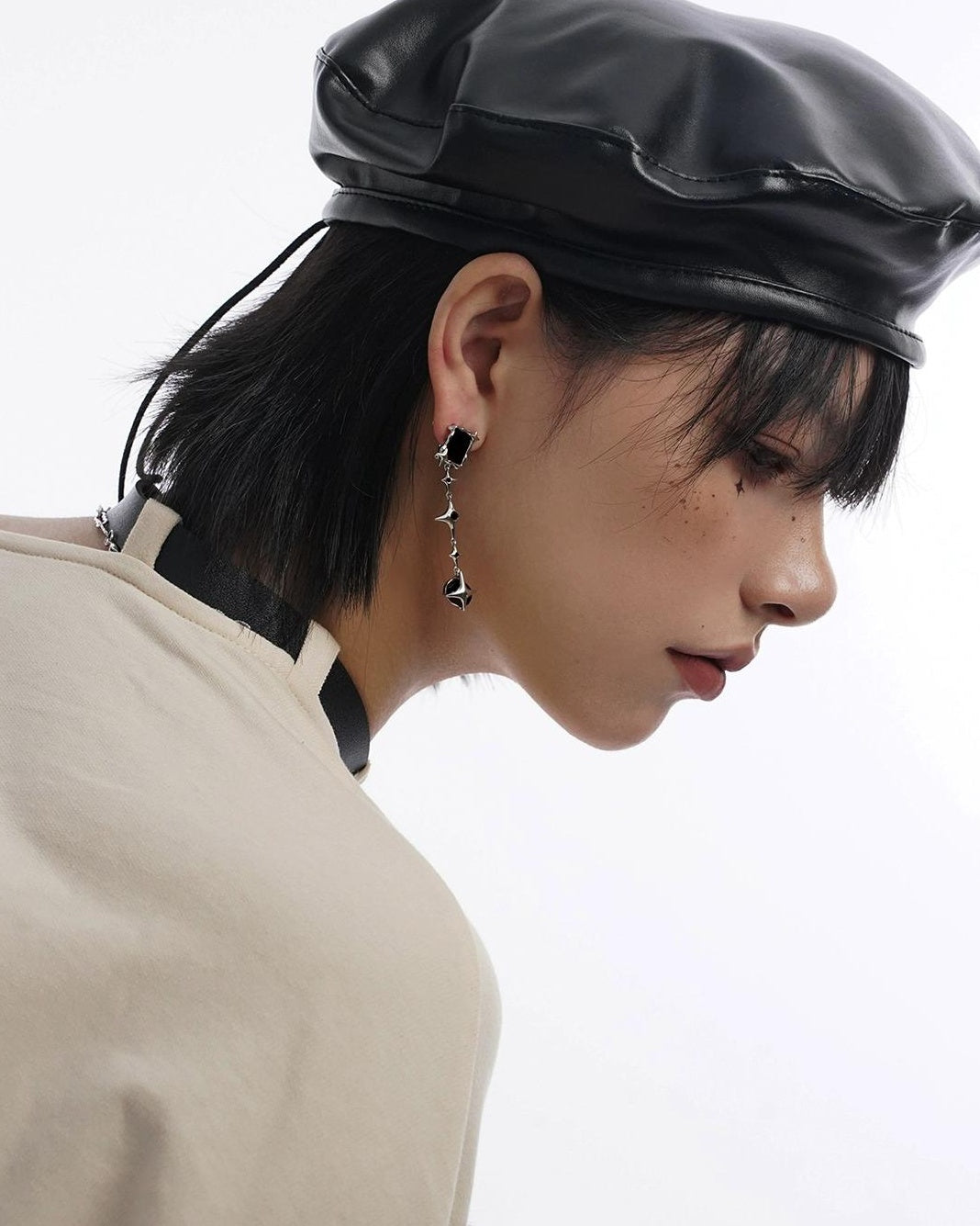 Forbidden Mangosteen Clip Earrings