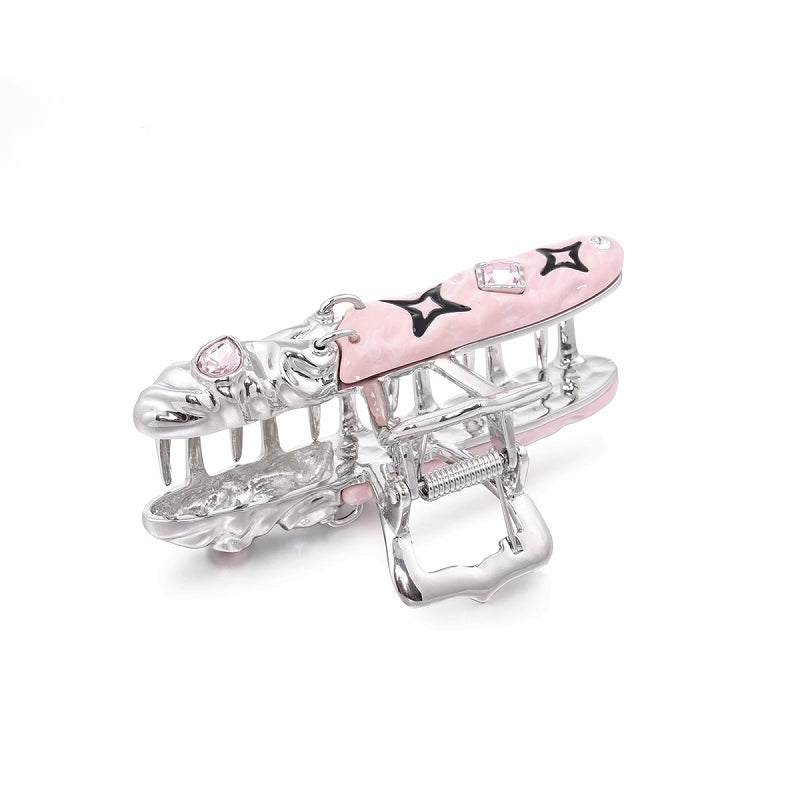 [SUMIYAKI] Graffiti Star Splicing Hair Clip pg938