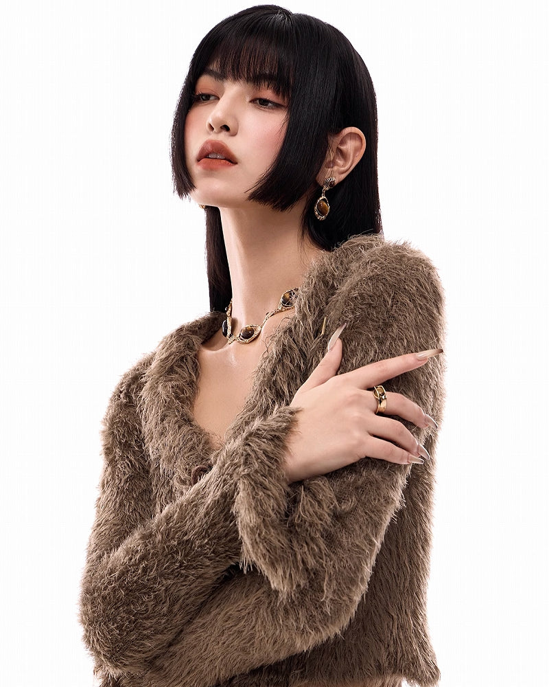 Yadan Tiger Eye Necklace