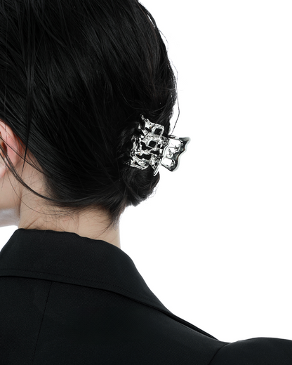 [1ST XULIE] Melting Checker Hair Clip pg1188