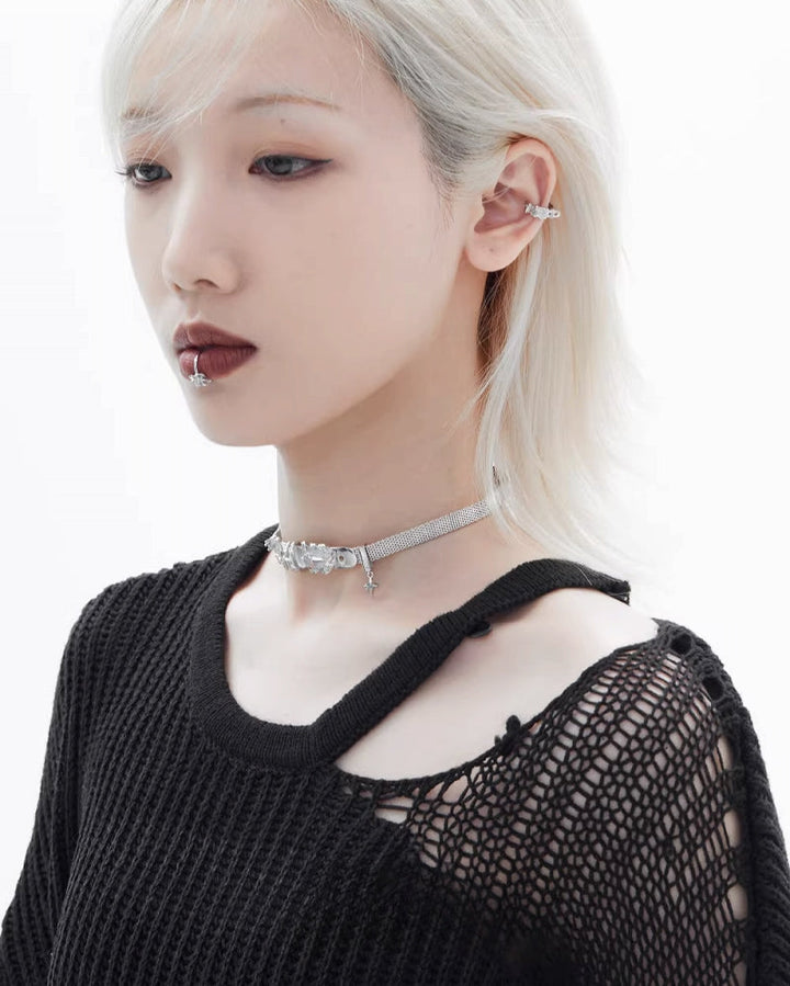 【1ST XULIE】Star Trail Four Pointed Choker pg1763