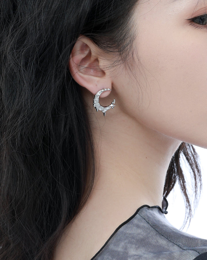 【1ST XULIE】Melting Moon Earrings pg1192