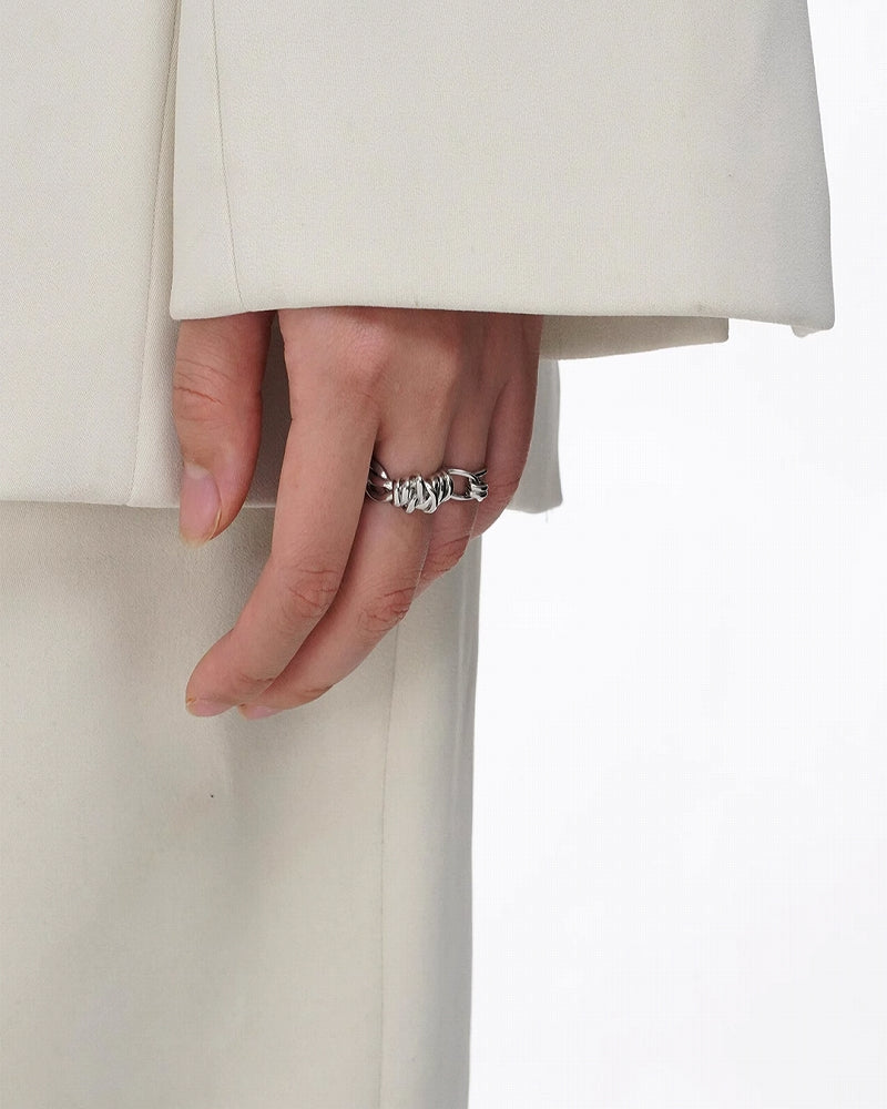 [SUMIYAKI] Thorn Hip-hop Ring pg1885