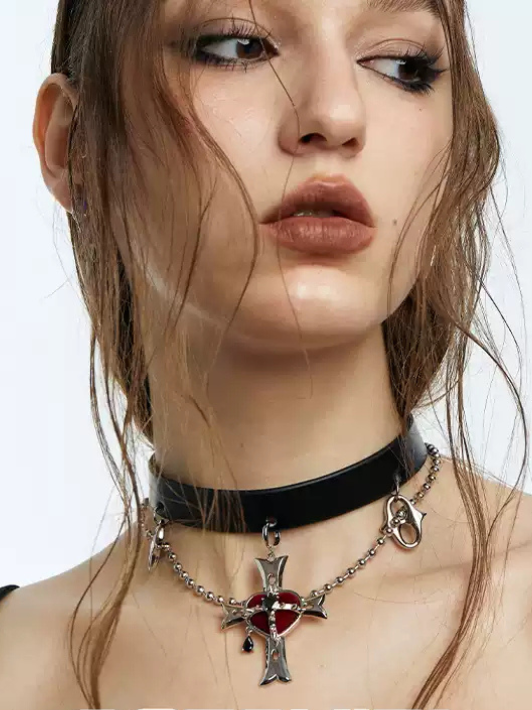 [OCTO VITA] love spikes punk choker