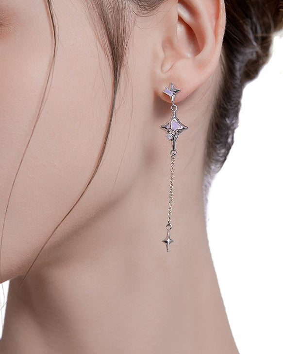 【MASW】Girl Starry Sky Earrings03 pg895