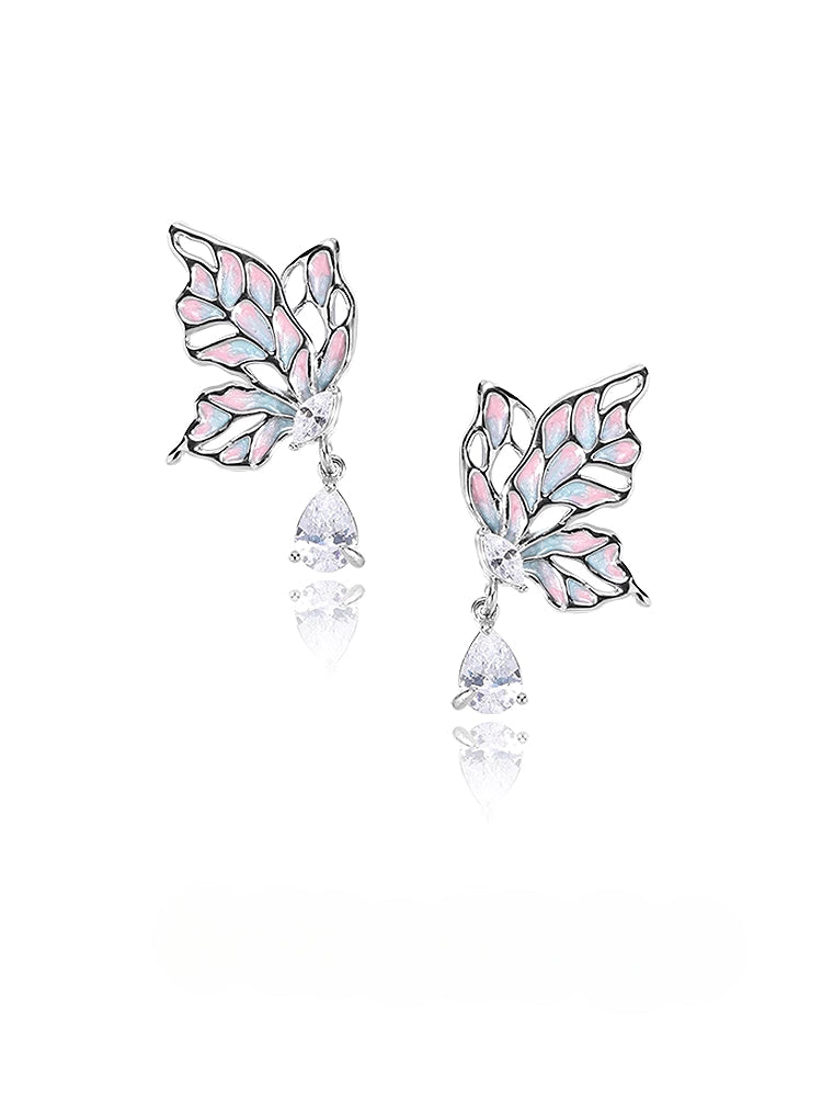 Gradient Butterfly Earrings